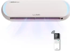 Lloyd Stellar Art 2025 Model 1.5 Ton 5 Star Split Inverter with Wi-fi 6 in 1 Expandable Stellar ArtMood Lighting, In-Built Air Purifier, Direct Voice Command AC (GLS18V5FBGST, White)